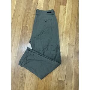 KUT from the Kloth Size 10 Crop Trouser green casual pants Casual